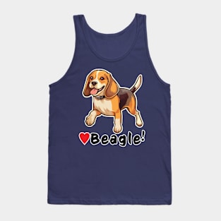 Beagle Love Tank Top